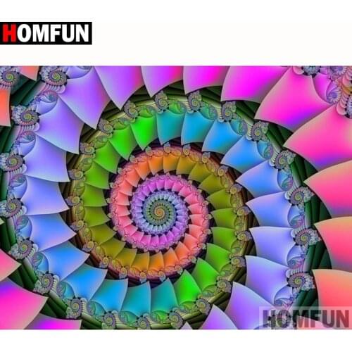 HOMFUN Full Square/Round Drill 5D DIY Diamond Painting "Flower landscape" Embroidery Cross Stitch 5D Home Decor Gift A18178