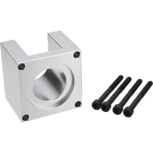 Aluminum Nema23 Motor Mounting Bracket With 4pcs Screw Base Support For 57 Stepper Motor