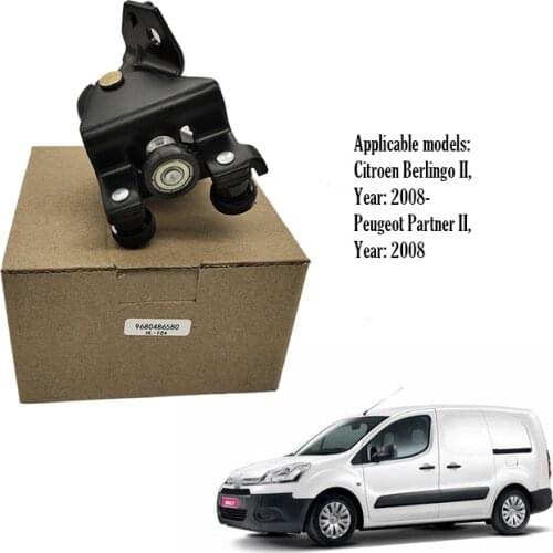 Car For Citroen Berlingo 08- Peugeot Partner Left sliding door center pane 9680486580 9033.Z2, 9033z2