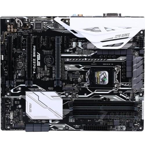 Used,ASUS PRIME Z270-A motherboard LGA 1151 DDR4 USB3.1 64GB Z270 desktop motherboard