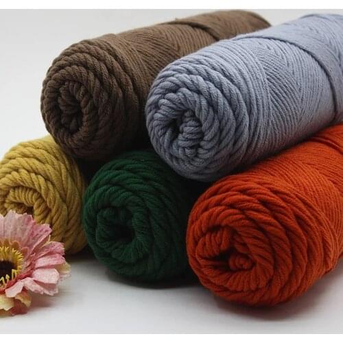Free shipping milk cotton Yarn 10pcs 1000g wool hand Knitting baby wool crochet scarf coat sweater weave thread 500g/lot