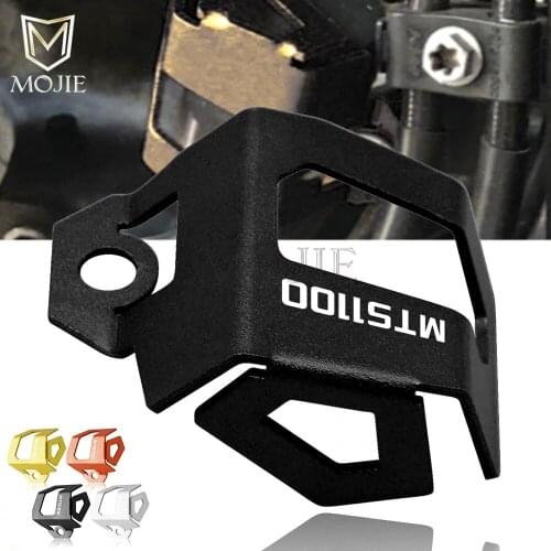 For DUCATI MTS1100 MTS 1100 Motorcycle Accessories MTS1100 MTS 1100 CNC Rear Brake Pump Fluid Oil Cylinder Guard Cover Protect