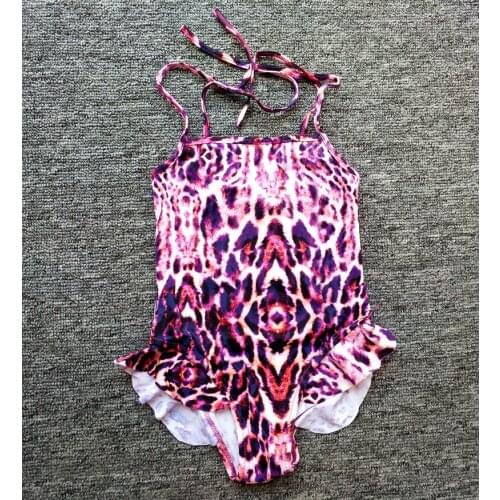 FINAL SALE!!!Girls Swimsuits One Piece Swimming Suits 2~10Year Girls Bathing Suits Children Beachwear Summer Girls Swimwear-K524