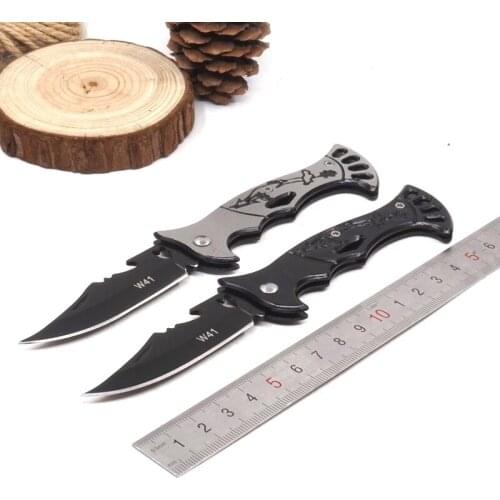 Hunting Survival Knife Tactical Folding Knife Fruit Portable Pocket Knives 440C Camping Rescue Outdoor EDC Tools Multitool
