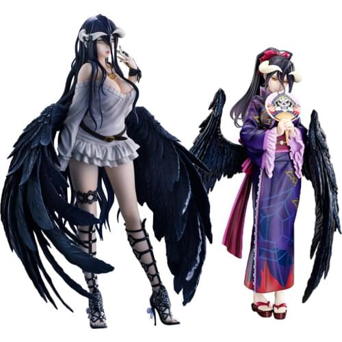 Overlord III Albedo so-bin Ver. Anime Figure Albedo PVC Action Figure Toys Overlord Statue Collection Model Doll Gift 27cm
