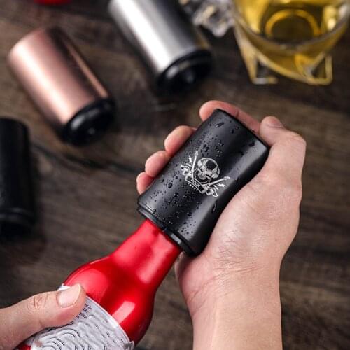Beer Wine Stainless Steel Bottle Opener Kitchen Accessory Creative Automatic Open GaiQi Compressions Screwdriver
