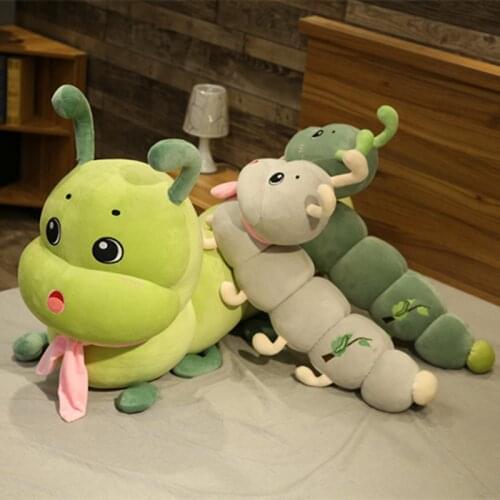 100/130/160cm Colorful Caterpillar Plush Toy For Children Soft Plush Hold Pillow Doll Boys Girls Toy Peluche Cushion New Gifts