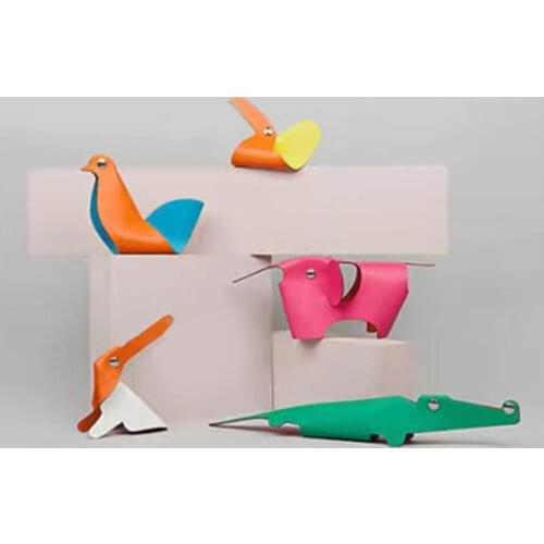 Hand made leather tool leather knife mold three dimensional animal pendulum knife mold Elephant crocodile Rabbit bird duck