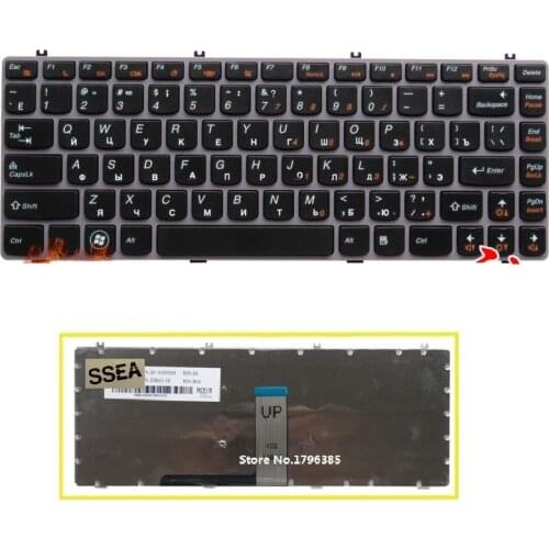 SSEA New Russian Keyboard for LENOVO Y470 Y470A Y470N Y470P Y471 Y471A Y471P laptop RU Keyboard