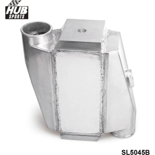 Universal Aluminum 12"x12"X4.5" Bar&Plate Racing Front Mount Water-To-Air Turbo Intercooler HU-SL5045B