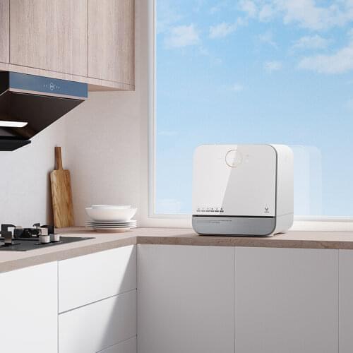 YOUPIN VIOMI AI APP Remote Voice Control Full-automatic Fruit Vegetable small Portable Washer Countertop Dishwasher washing