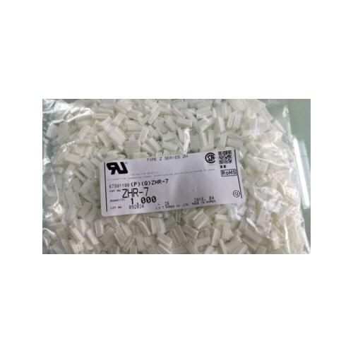 ZHR-7 CONN HOUSING ZH 7POS 1.5MM WHT Connectors terminals housings 100% new and original parts