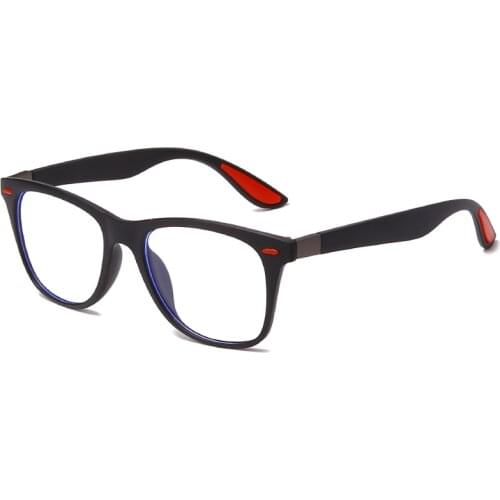 2021 Blue Light Protection Glasses Men Bluelight Radiation Women Computer Protection Gaming Square Decorative Glasses Anti-blue