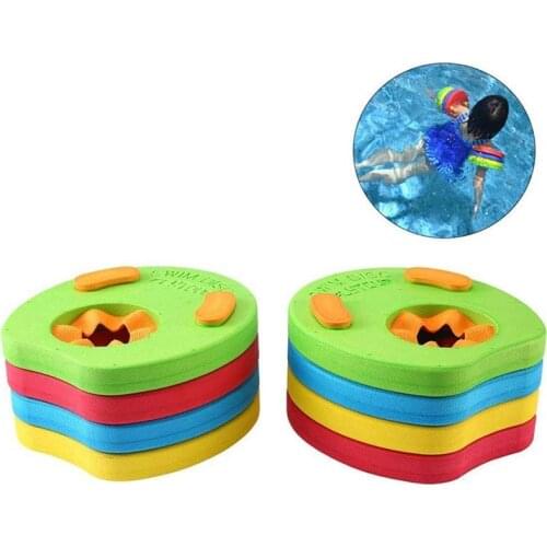 4 Pcs Kids Arm Float Discs EVA Swim Float Colorful Discs Armbands Floating Sleeves Buoyancy Circles Rings Swimming Ring For Kids