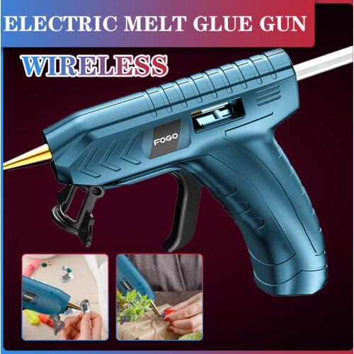 3.6V ML-HG2 DIY Cordless Hot Melt Glue Guns 1800mAh Li-ion Glue G un Hand Craft Power Tool With Glue Sticks For Car Home Outdoor