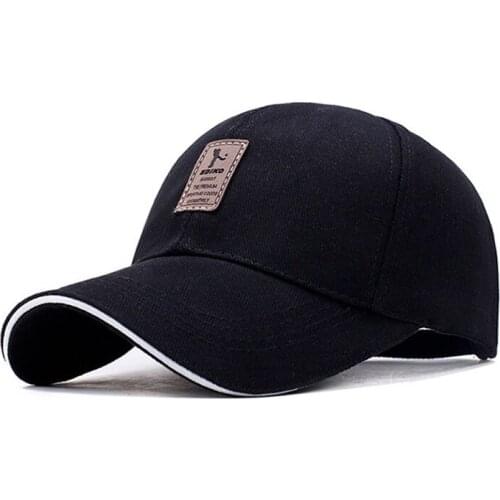 Baseball cap for men autumn fashion 2021 Womens cap trucker hip hop caps fitted sport snapback tactical youth casual hat Black
