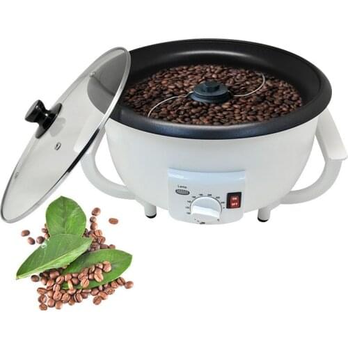 110V/220V Electric Coffee Roaster Home Coffee Beans Machine Roasting Baking Tools Mini Popcorn Machine Household Grain Drying