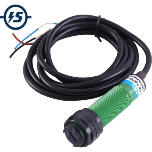 DC 6V-36V Infrared Distance Detector Infrared Sensor NPN NO 3-Meter Photoelectric Switch Controller Diffuse Proximity Switch