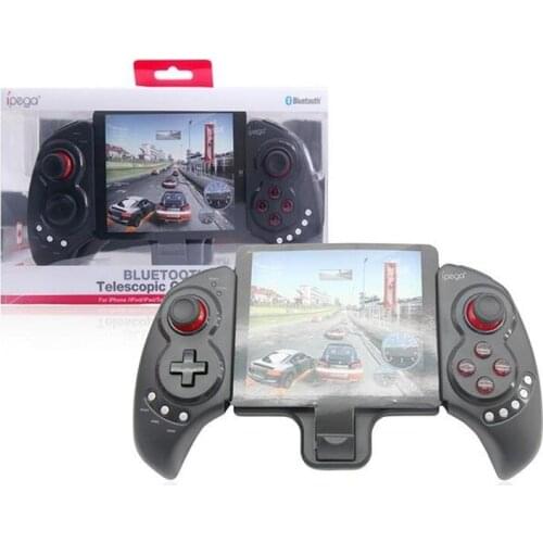 IPega Wireless Bluetooth Game Controller Gamepad with Stretch Bracket PG-9023 for pad/Android TV Box Tablet PC iOS SAMSUNG