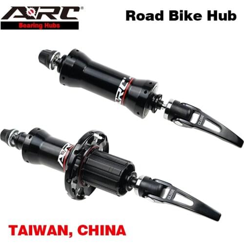 ARC Road Bike Bicycle Hub Front 100MM Rear 130MM With Taiwan Quick Release 4 Bearing Hub Compatible With Shimano 8 9 10 11 Speed