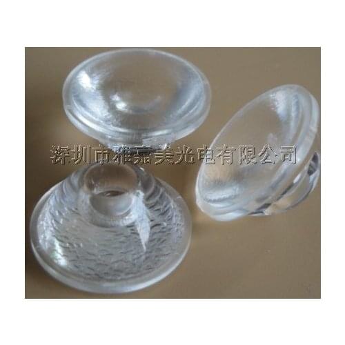 Led lens 22.5mm ripple surface,Led reflector lens , power 1W 3W lenses,LED Optical lens
