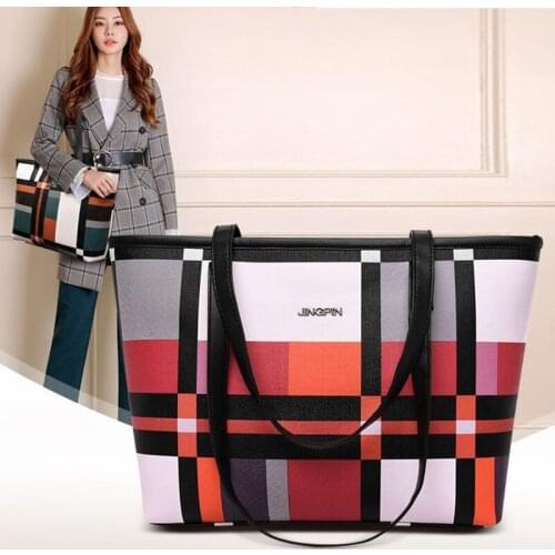 Pu Leather Large Capacity Womens Handbags Luxury Designer Woman Casual Tote Shoulder Bags Female Fashion Brand Hand Bag 2020