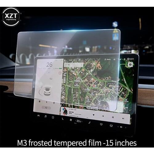 Car Navigation Screen Protector Film GPS HD Anti-scratch Sticker Interior Accessories For Tesla MODEL3 Y Central Control Display