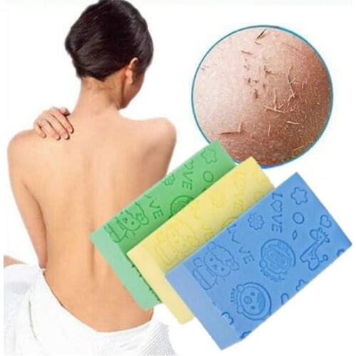 1 Pcs Baby Sponge Exfoliating Massage Bath Towel Bathe Rubbing Towel To Dead Skin Bath Ball Multicolor