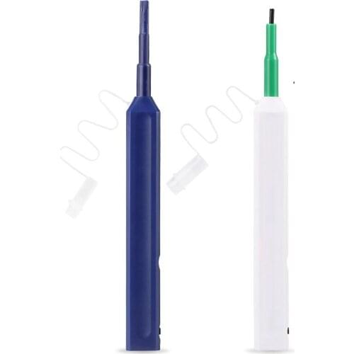 2PCS/Lot FTTH Optical Fiber Pen Tool 2.5Mm LC MU 1.25Mm SC FC ST LC Connector Optical Smart Cleaner