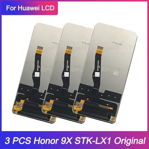 3 PCS LCD For huawei Honor 9X LCD STK-LX1 LCD Display For Honor 9X Touch Screen Digitizer Assembly parts Display