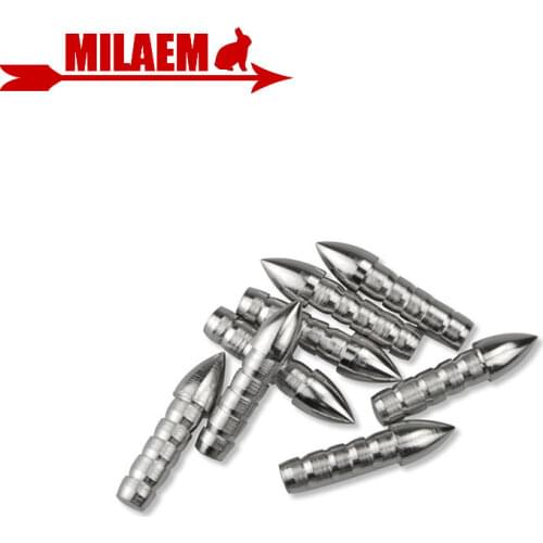 Archery Insert Points Field Tips Target 100gr Arrowheads ID6.2mm OD7.6mm Arrow Shaft Shooting Accessories