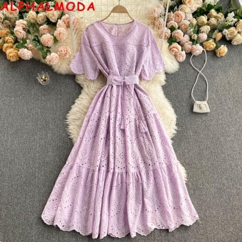 Праздничные летние платья ALPHALMODA China At AliExpress