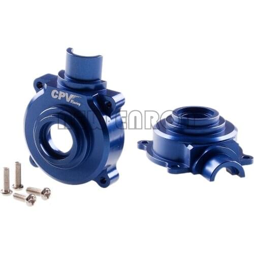 Aluminum Front/Rear Housings Differential Diff Gear Box (L&R) RC Car Part for TRAXXAS T-MAXX TRX3.3 49077 E-MAXX NEW ENRON #3979