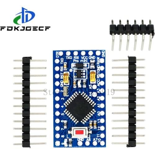 ATMEGA328P Pro Mini 328 Mini ATMEGA328 3.3V/8MHZ 5V/16MHz ATMEGA328P-AU for Arduino Compatible Nano CP2102 FT232RL