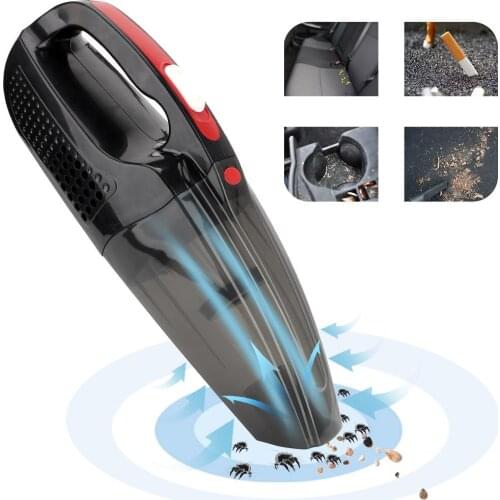 Car Handheld Vacuum Cleaner Wet and Dry Dual Use Clean Tools 80/120W DC 12V Car Accessories Universal Portable Vacuum Cleaning