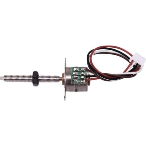 Stroke 23mm long linear actuator Micro Mini 10mm Step Motor 5V 2 phase 4 wire Precision Stepper motor