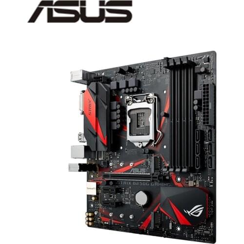For Asus ROG STRIX B250G GAMING Original Used Desktop Intel B250 B250M DDR4 Motherboard LGA 1151 i7/i5/i3 USB3.0 SATA3