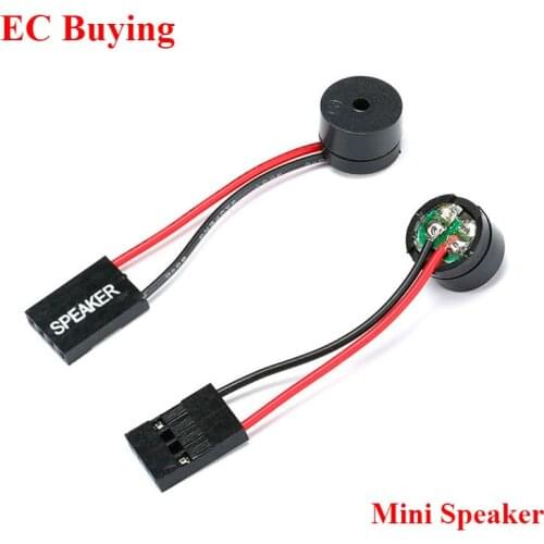 10pcs Mini Plug Speaker For PC Interanal BIOS Computer motherboard speaker Mini Onboard Case Buzzer Board Beep Alarm Speaker Kit