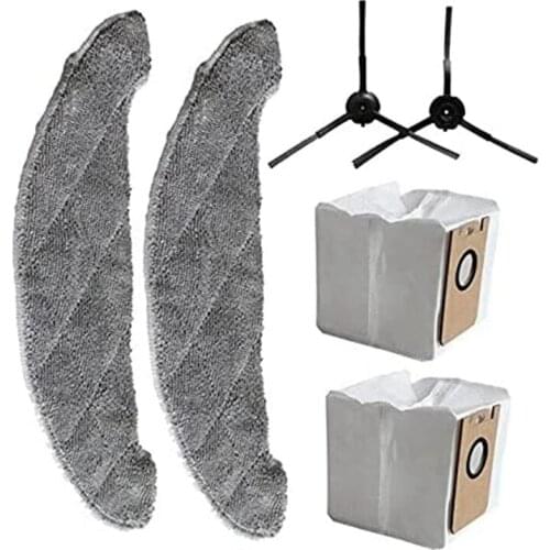 6Pcs Microfiber Pads For Viomi S9 Robot Vacuum Cleaner Cover Household Cleaning Parts Vacuum Cleaner Accessories