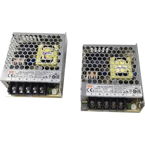 New MEAN WELL small switching power supply lighting transformer AC 110V 220V to DC 24V 35W 50W power adapter