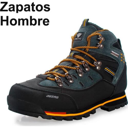 Hiking Shoes Men Winter Mountain Climbing Trekking Boots Top Quality Outdoor Fashion Casual Snow Boots