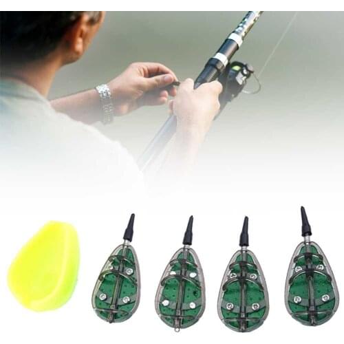 Fish Lure Quick Release Mould Fishing Carp Terminal Tackle Method Feeder Set Fish Lure