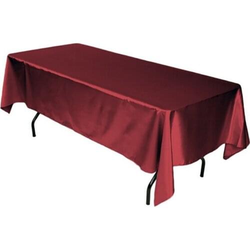 Rectangular Table Cloth Hotel Wedding Party Birthday Celebration Tablecloth Christmas Table Cover