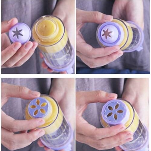 PP/Stainless Steel Pastry Syringe Extruder Baking Accessories for Confectionary Cookie DIY Cake Decoration Kitchen Gadgets