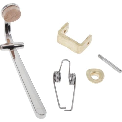 Silver Trombone Water Key Spit Value Springs Repair Parts Accs