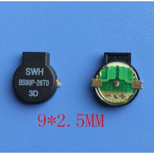 09 Lateral pronunciation 9x2.5mm electromagnetic 9*2.5mm passive Patch buzzer BS90P-26T0 9025