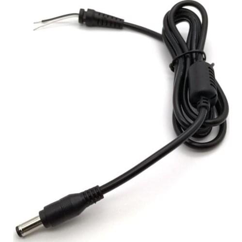 50pcs 5.5x2.5mm 5.5*2.5mm DC Tip Plug Connector DC Power Supply Cable for Lenovo Toshiba Acer Laptop Charger DC Cable