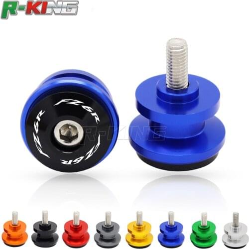 Motorcycle CNC Aluminum Swingarm Spools Slider Stand Screws For YAMAHA FZ-6R FZ6R FZ 6R 2009-2015