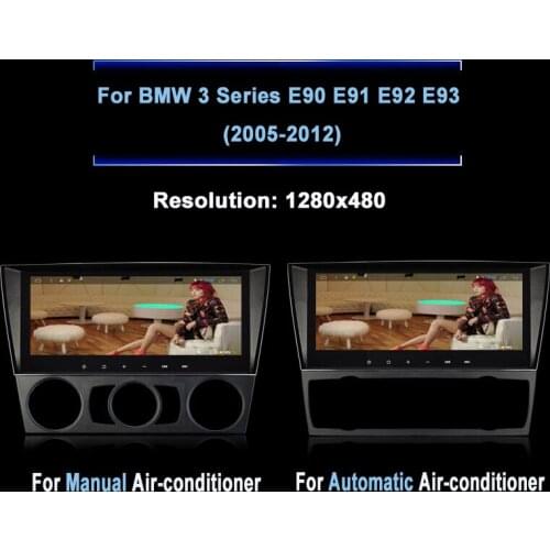 8.8 inch 2G RAM Android 6.0 Car GPS Navigation System Auto Radio Stereo Media DVD Player for BMW 3 Series E90 E91 E92 E93