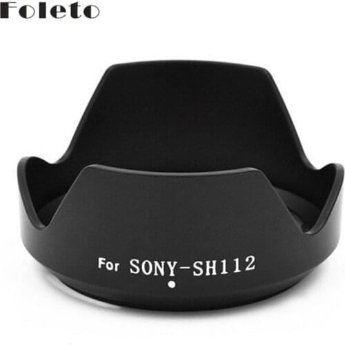 SH112 Camera Lens Hood for sony-SH112 Petal Buckle lens hood for NEX3 NEX5 NEX5C NEX7 E-mount 18-55mm f/3.5-5.6 OSS flower shape